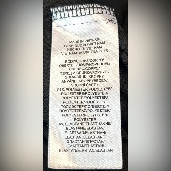 Lauren Ralph Lauren Black Soft Short Sleeve Jumpsuit, Elastic Waist & Pockets, M - Picture 14 of 16